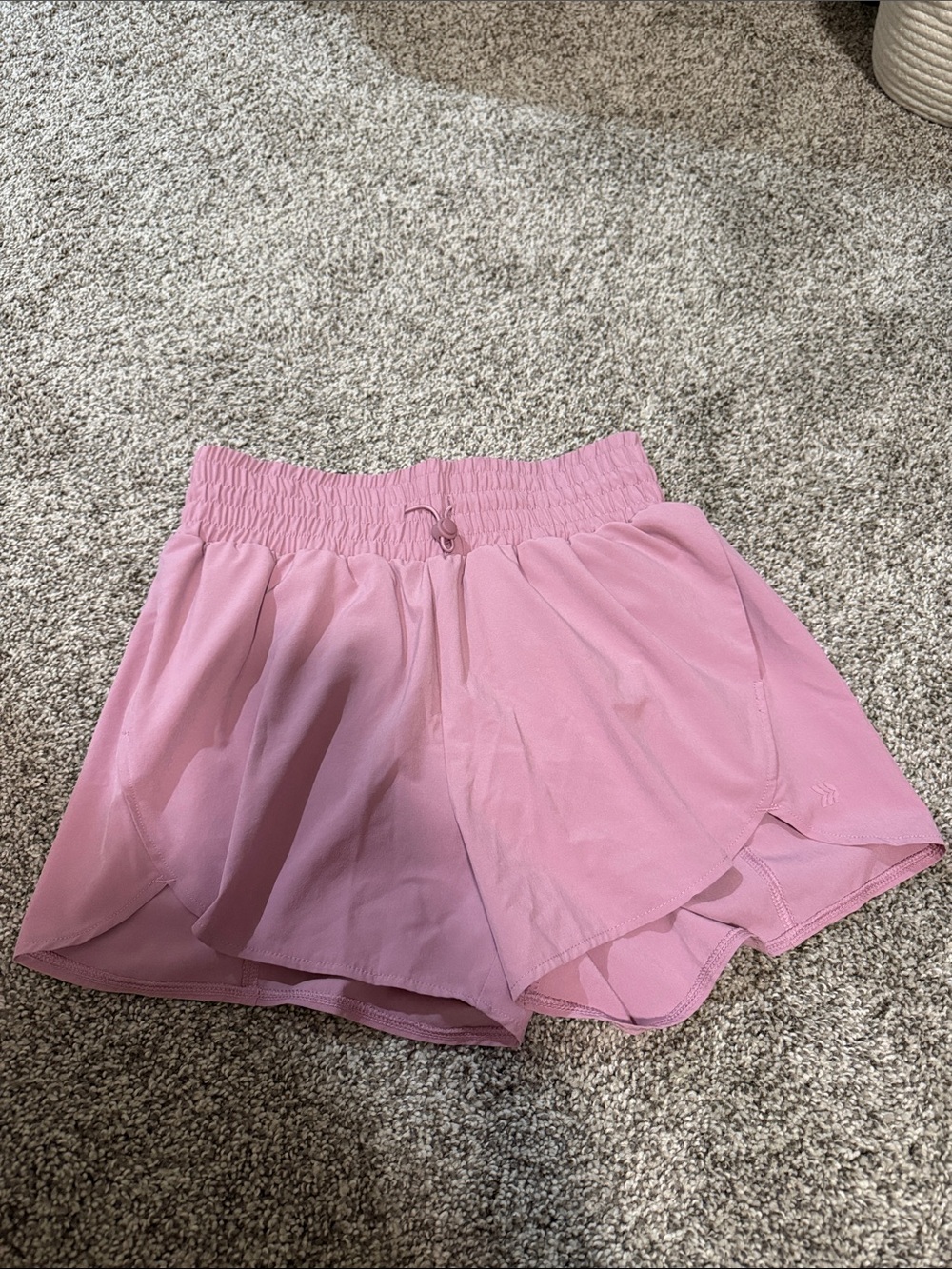 all in motion Pink Women's Layered Athletic Shorts